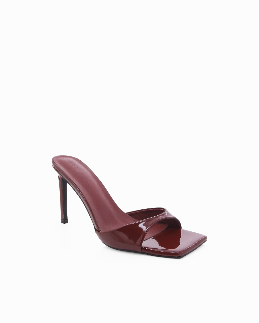 ESMERALDA - DARK CHERRY PATENT Polished Design
