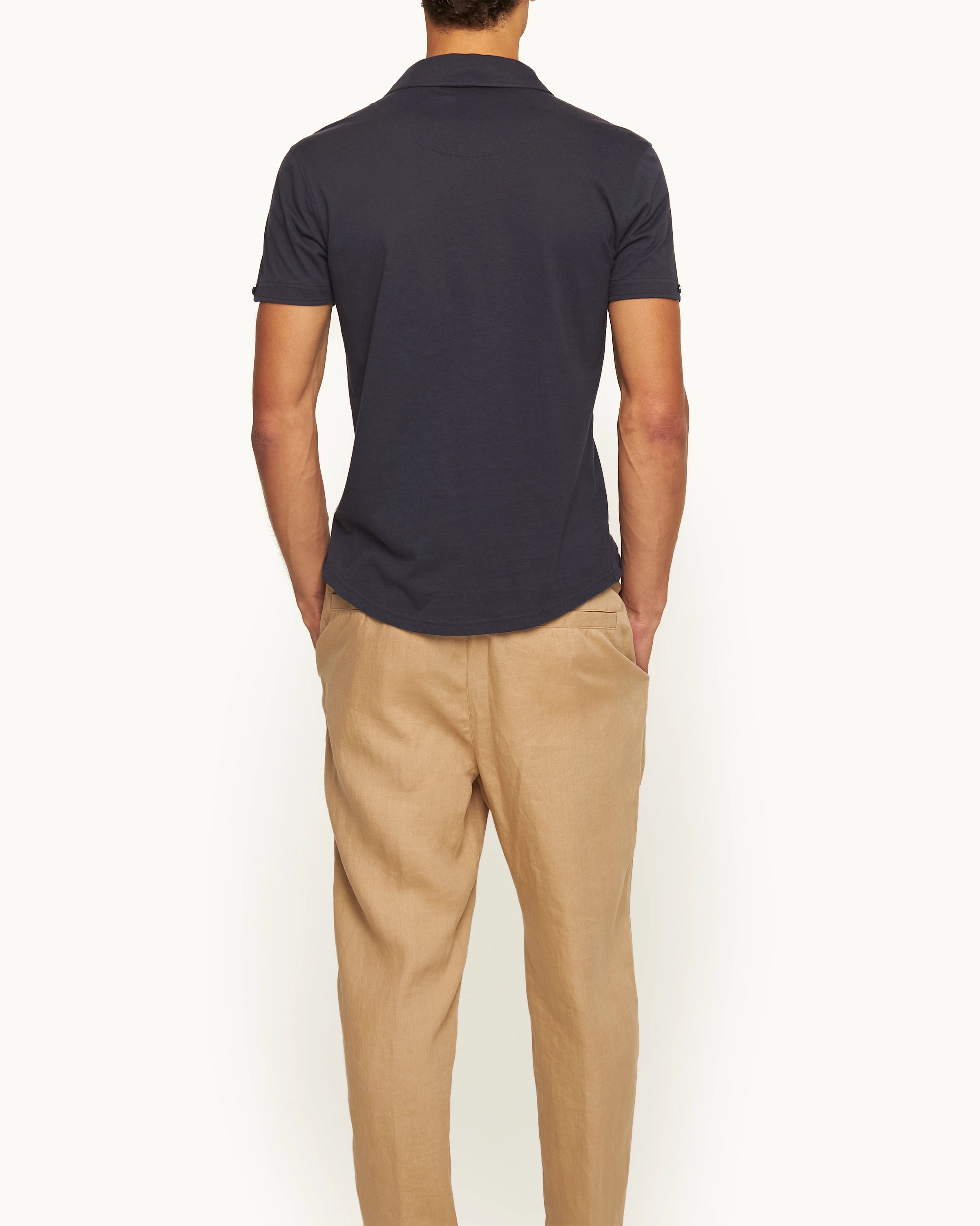 Athletic Fit Summer Smart Sebastian Silk