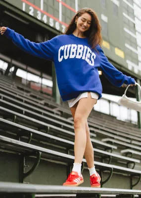 Relaxed Wearable Relaxed Look Chicago Cubbies Puff Sweatshirt