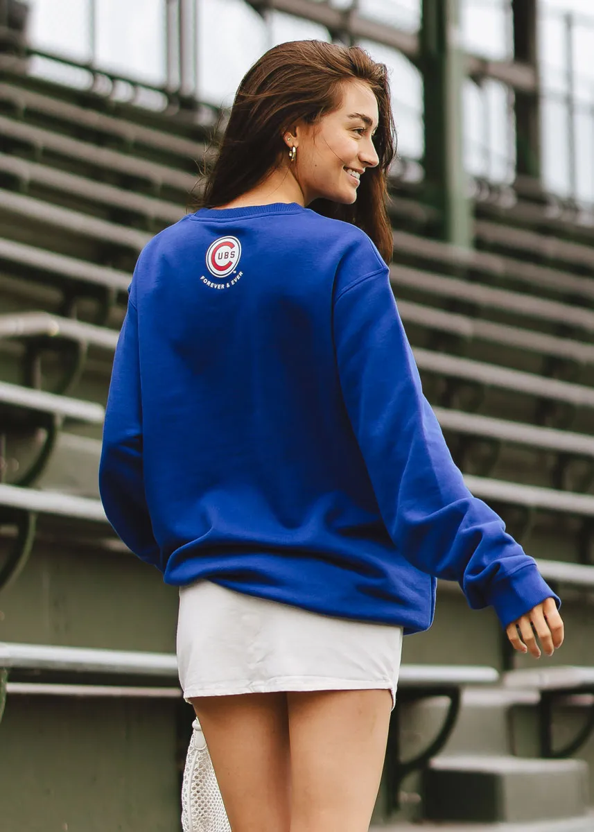 Perfect Layers Effortless Comfort Chicago Cubbies Puff Sweatshirt