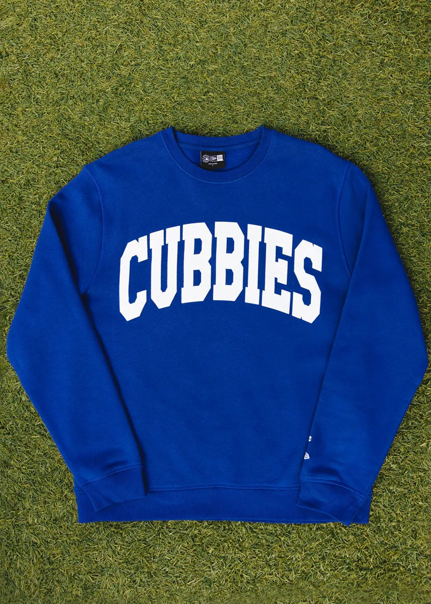 Chicago Cubbies Puff Sweatshirt Stylish Knit Layer Snuggle Wear