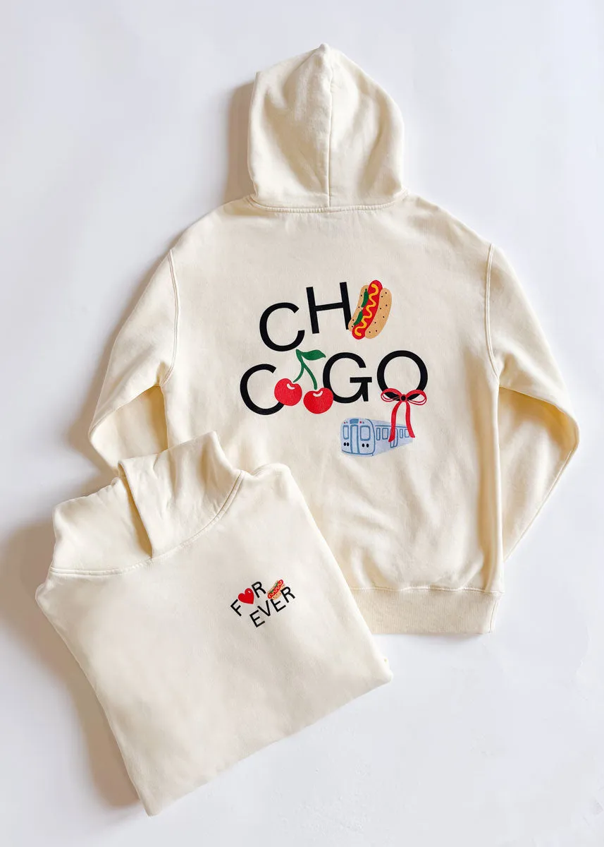Chicago Forever Hoodie Cozy Wear Fit Warm and Soft