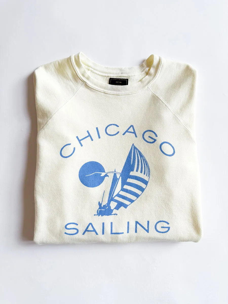 Chicago Sailing Classic Crew Sweatshirt Snuggly Pieces