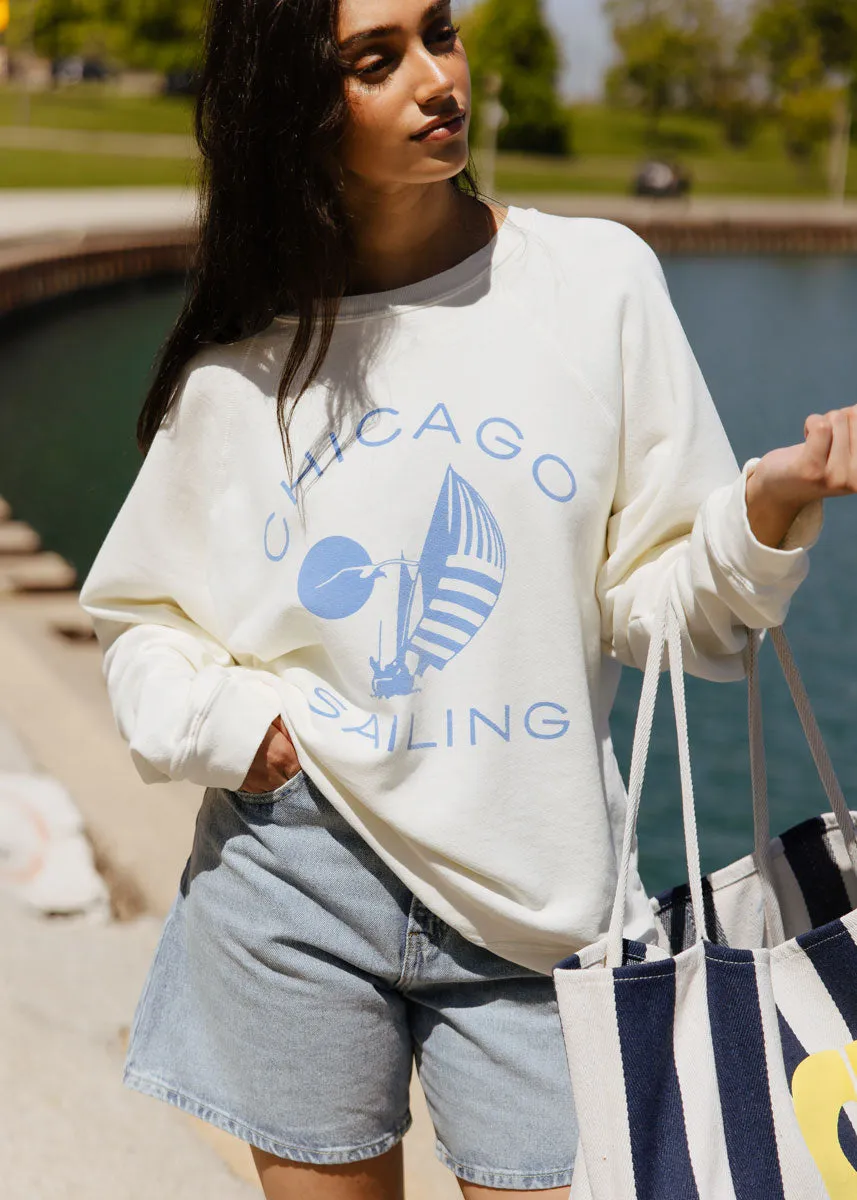 Chill Fit Chicago Sailing Classic Crew Sweatshirt