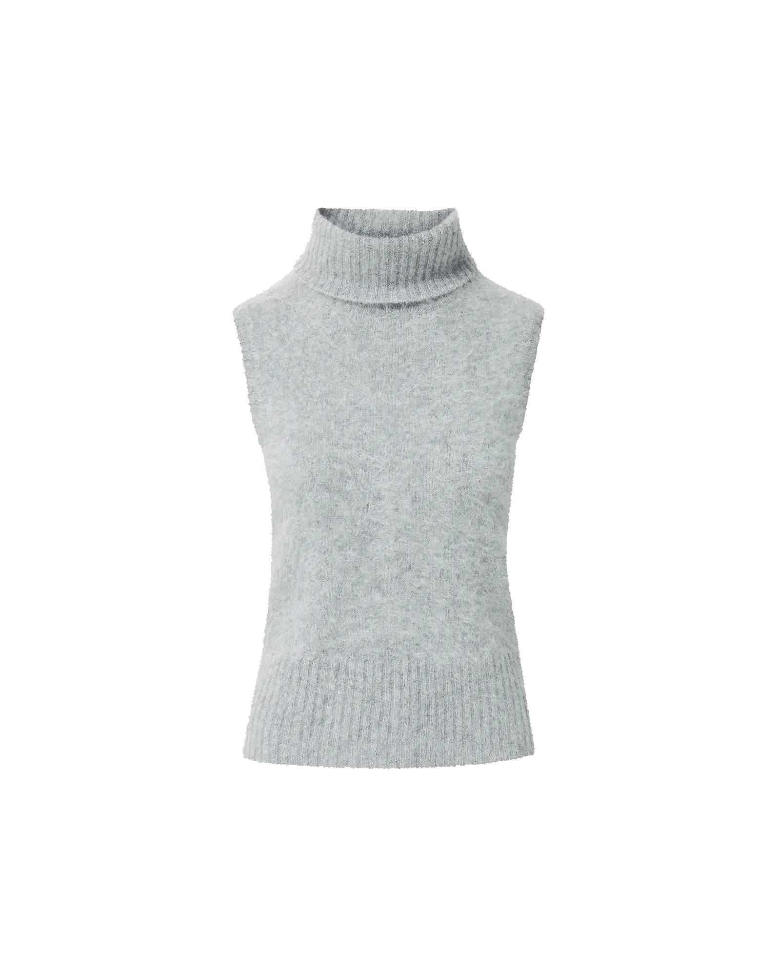 Fashion Essential Mazzy Brushed Cashmere Sleeveless Sweater