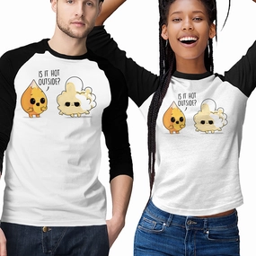 Light and Cozy Printed design Hot Outside