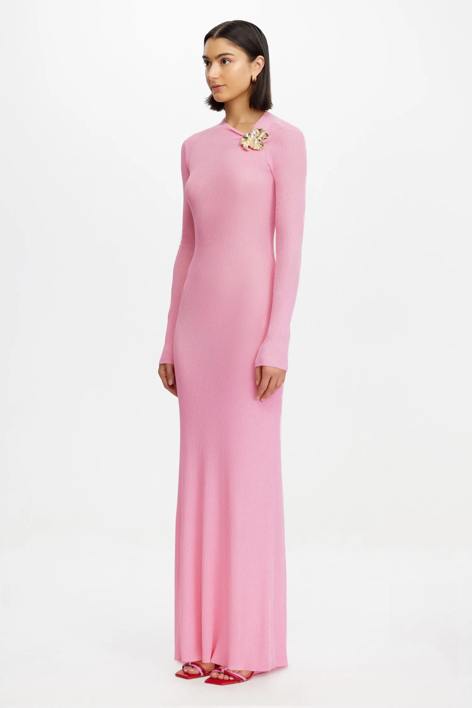 ROWTHORN MAXI DRESS Classic A-line design