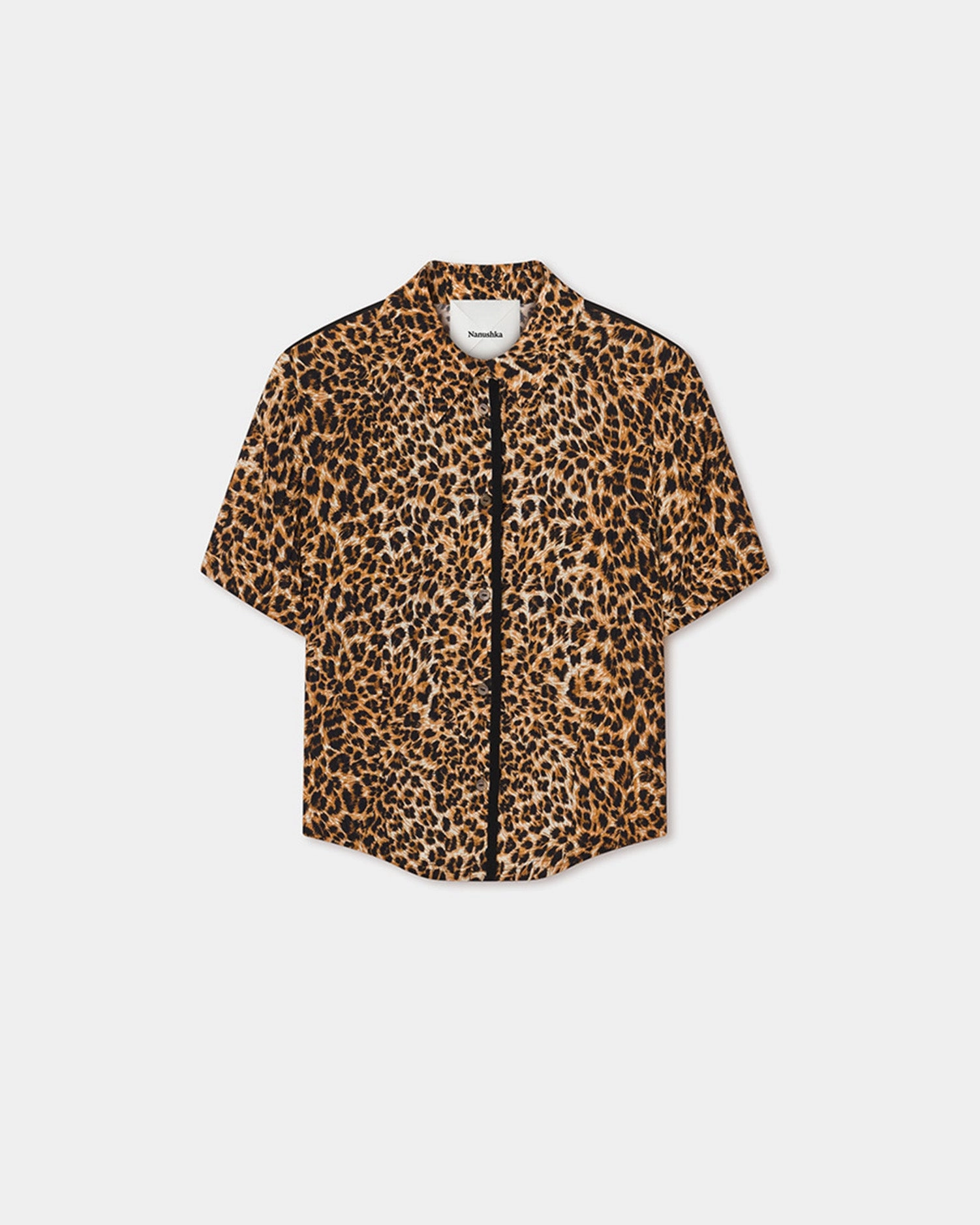 Clare - Printed Shirt - Ocelot Sustainable Choice Durable Stitching