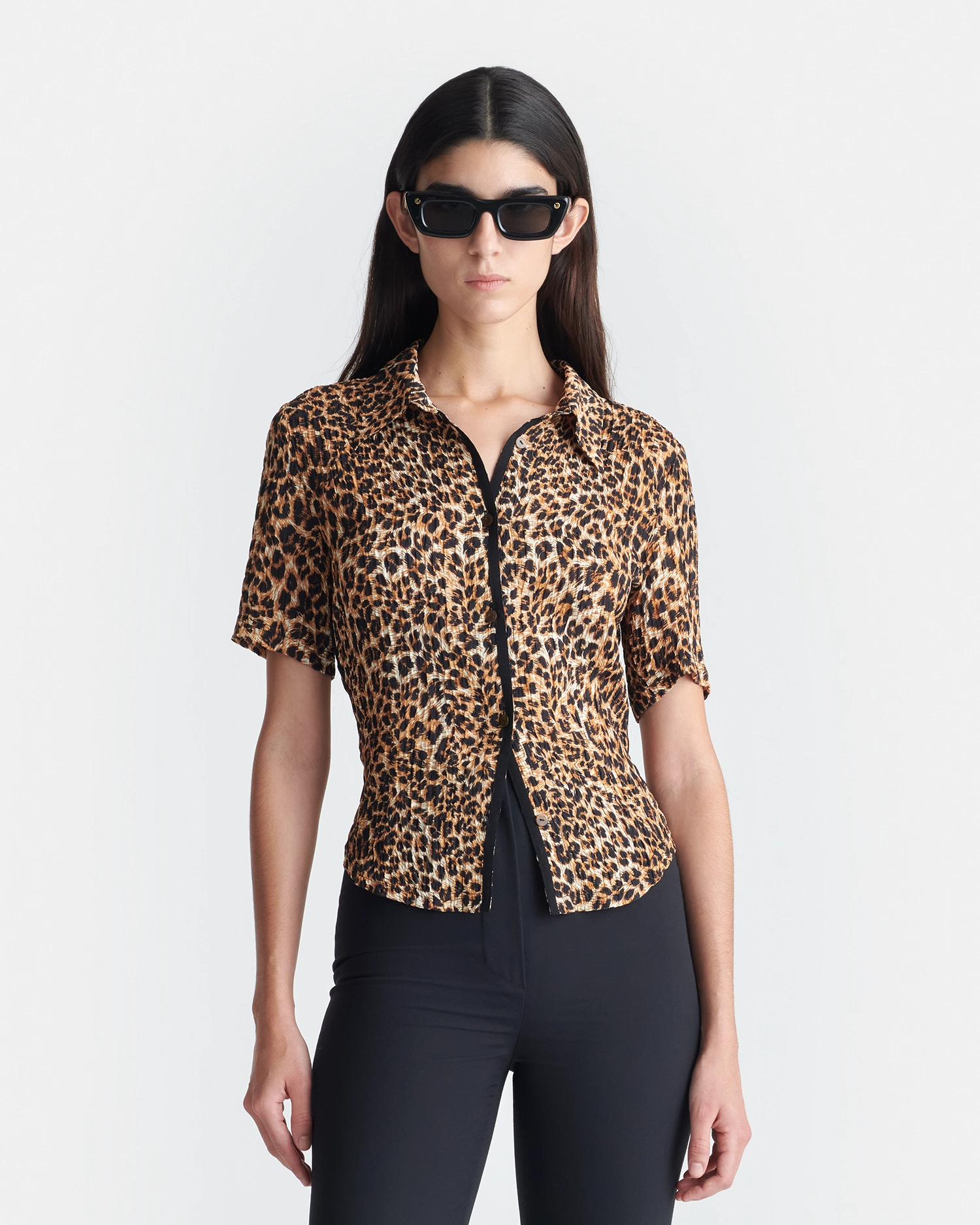 Classic Wear Clare - Printed Shirt - Ocelot