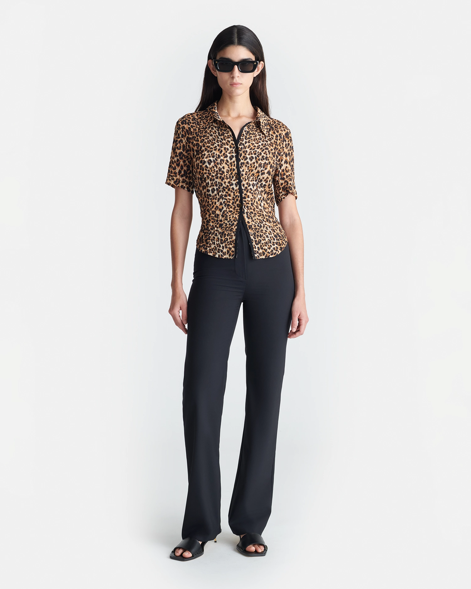 Ergonomic Back Panel Clare - Printed Shirt - Ocelot