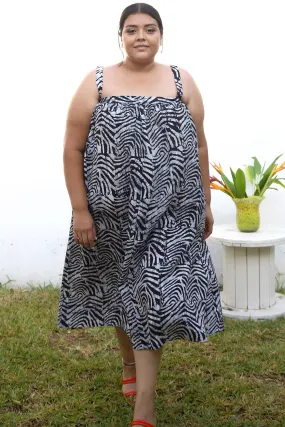 Saya Dress Pure Color Bloom Soft