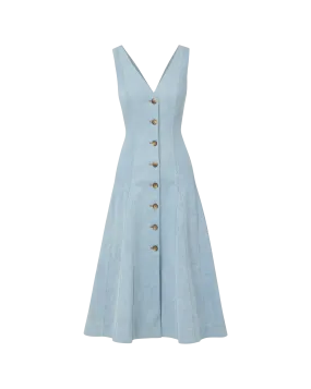 Lou Pleated Midi Dress foldable Gentle Look