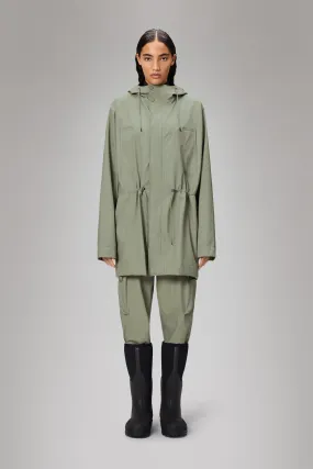 Light Reflective Zippers Bold Long Jacket