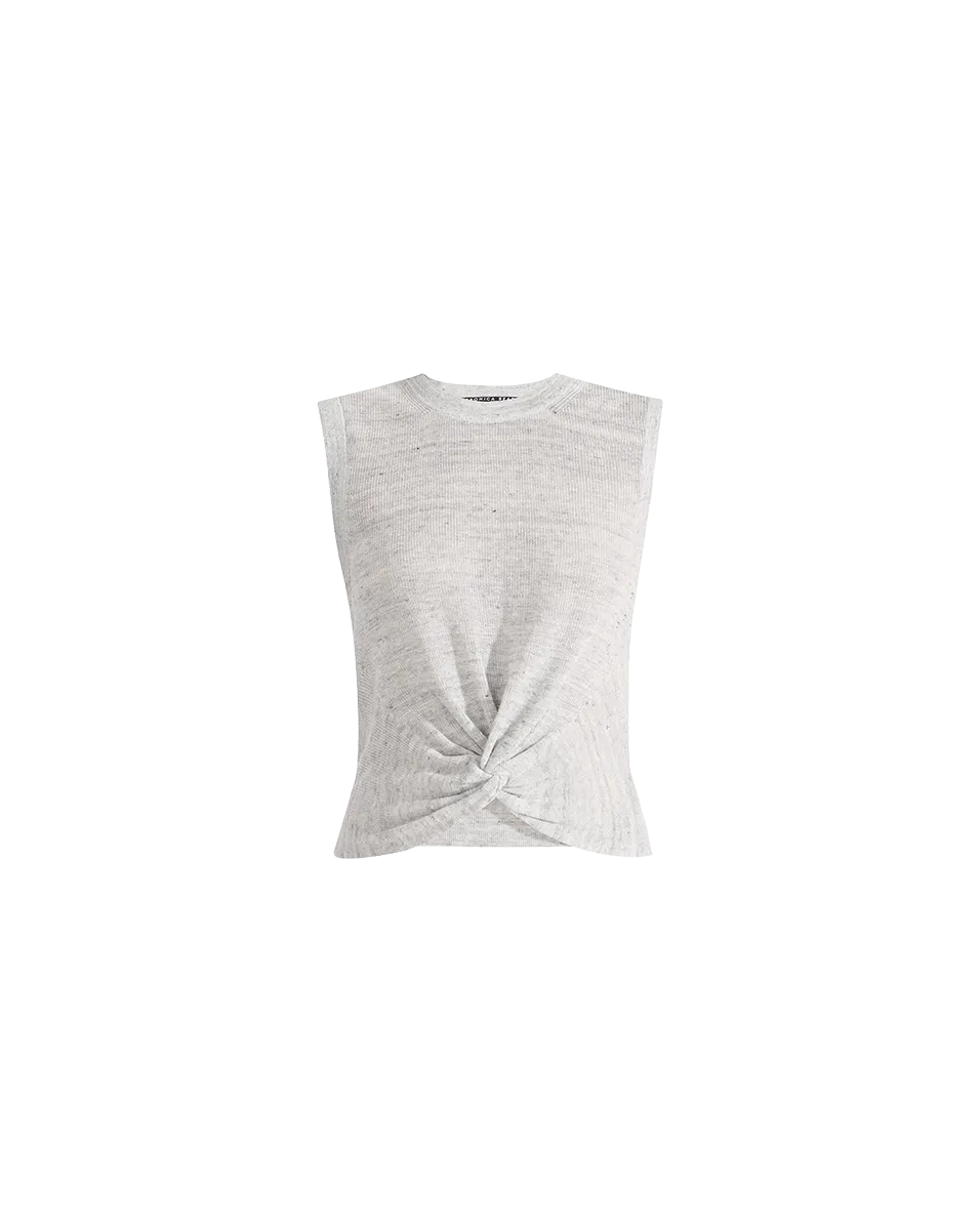 Casual Knit Wear Kellen Twist-Front Sweater