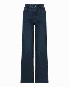 Taylor Wide-Leg Jean Staple Piece Outerwear Friendly