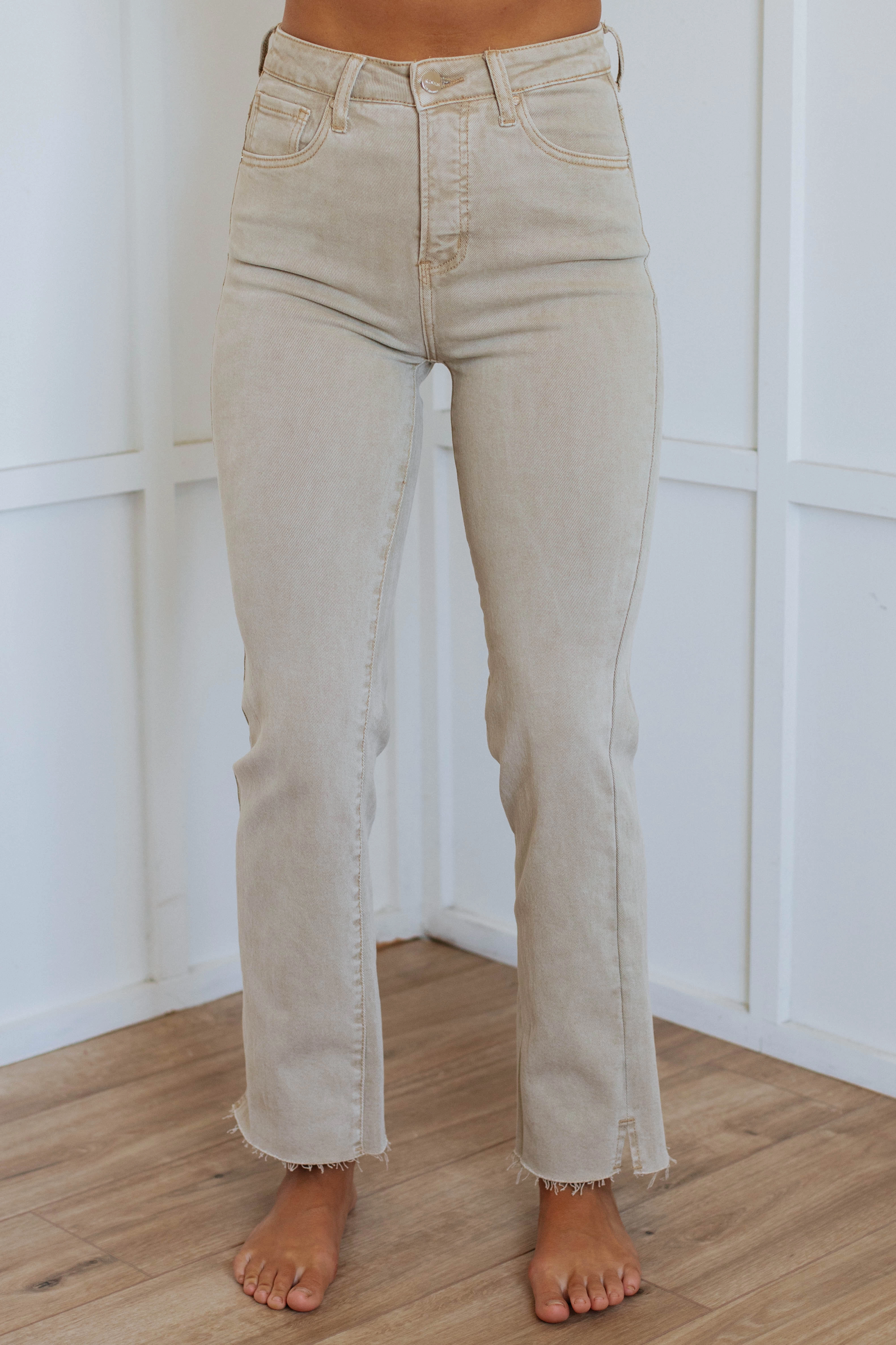 Nayla Risen Jeans - Sand Urban Uniform
