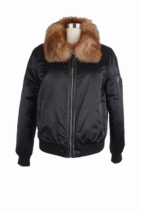 Fully Fur Lined Parka Jacket Thermal regulation Minimal Daily Fit
