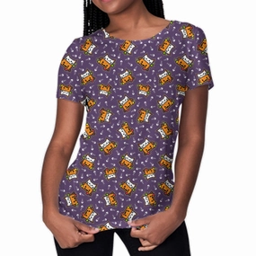 Spooky Pumpkin Dudes Ruffled edges