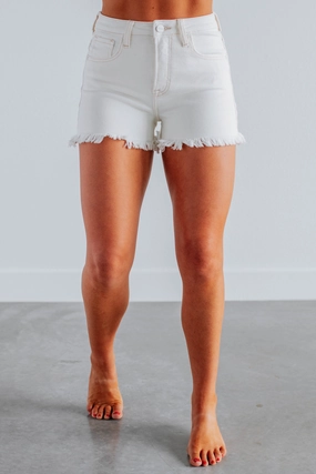 Gabby Risen Shorts - Cream Mood Piece Personalized