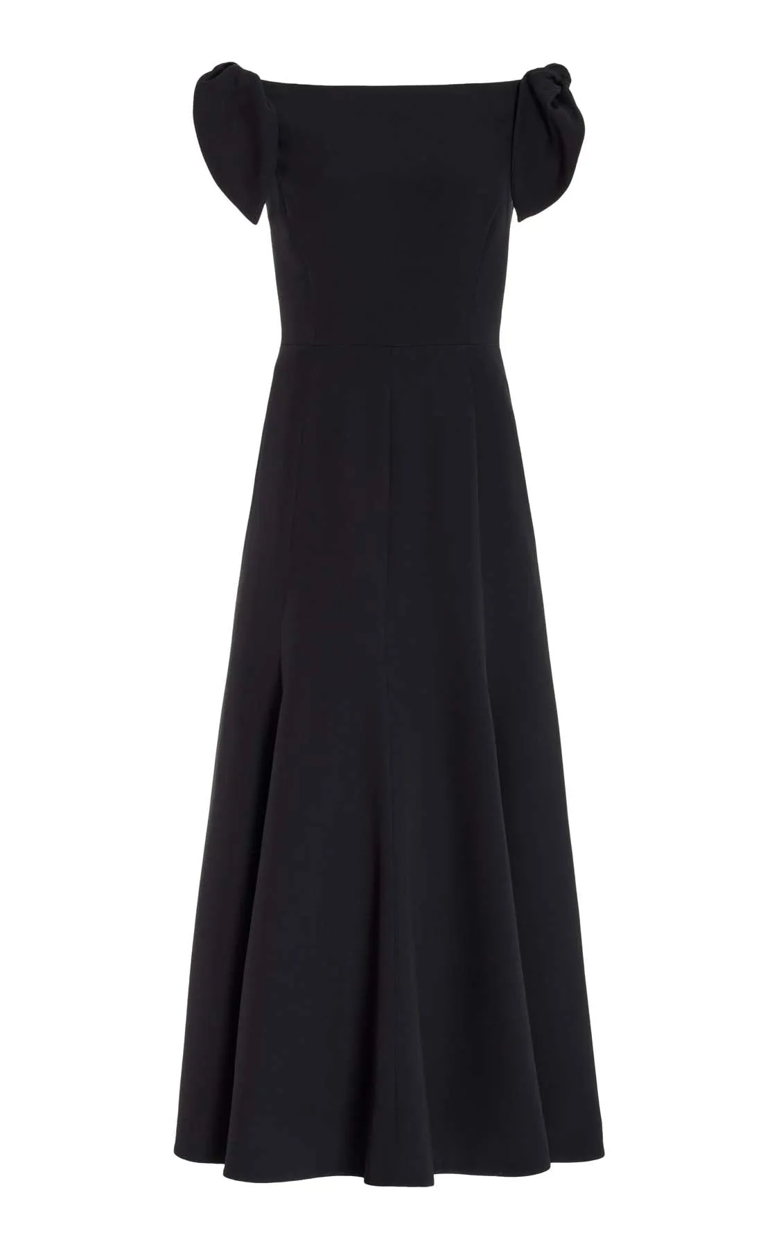 Eda Dress in Black Silk Warm Season