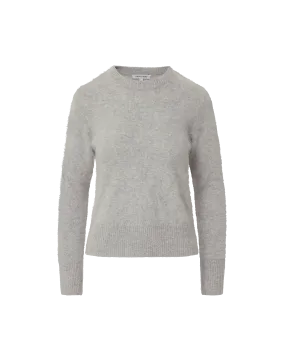 Pippen Brushed Cashmere Pullover Light Reflective Trim Fashionable Layering
