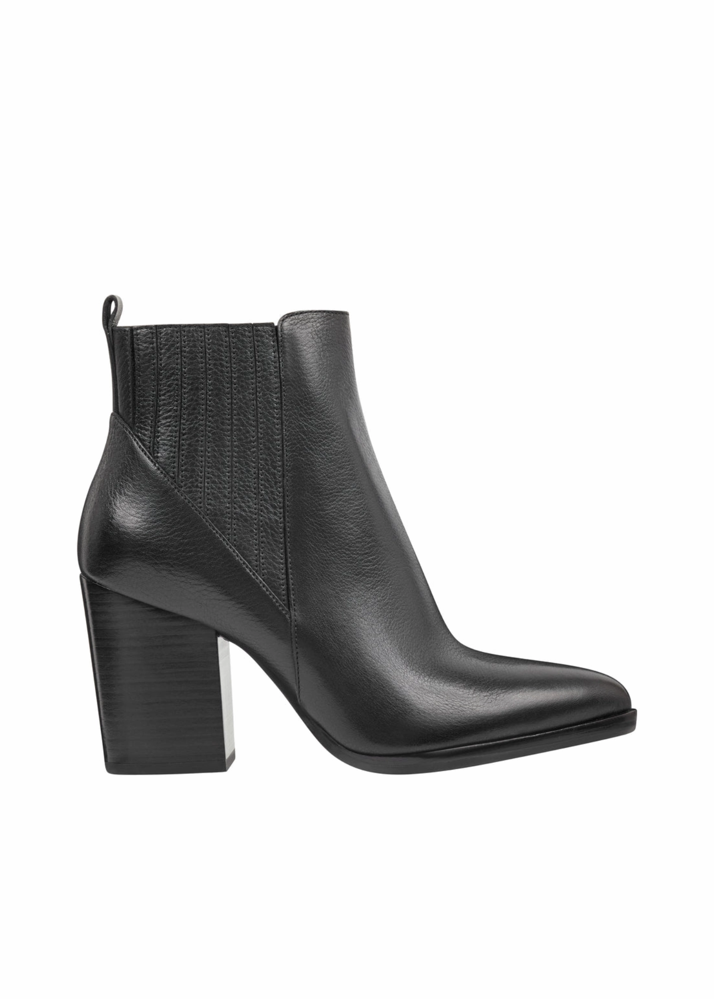Contoured Midsole Slip Block Marc Fisher Alva Heeled Boot