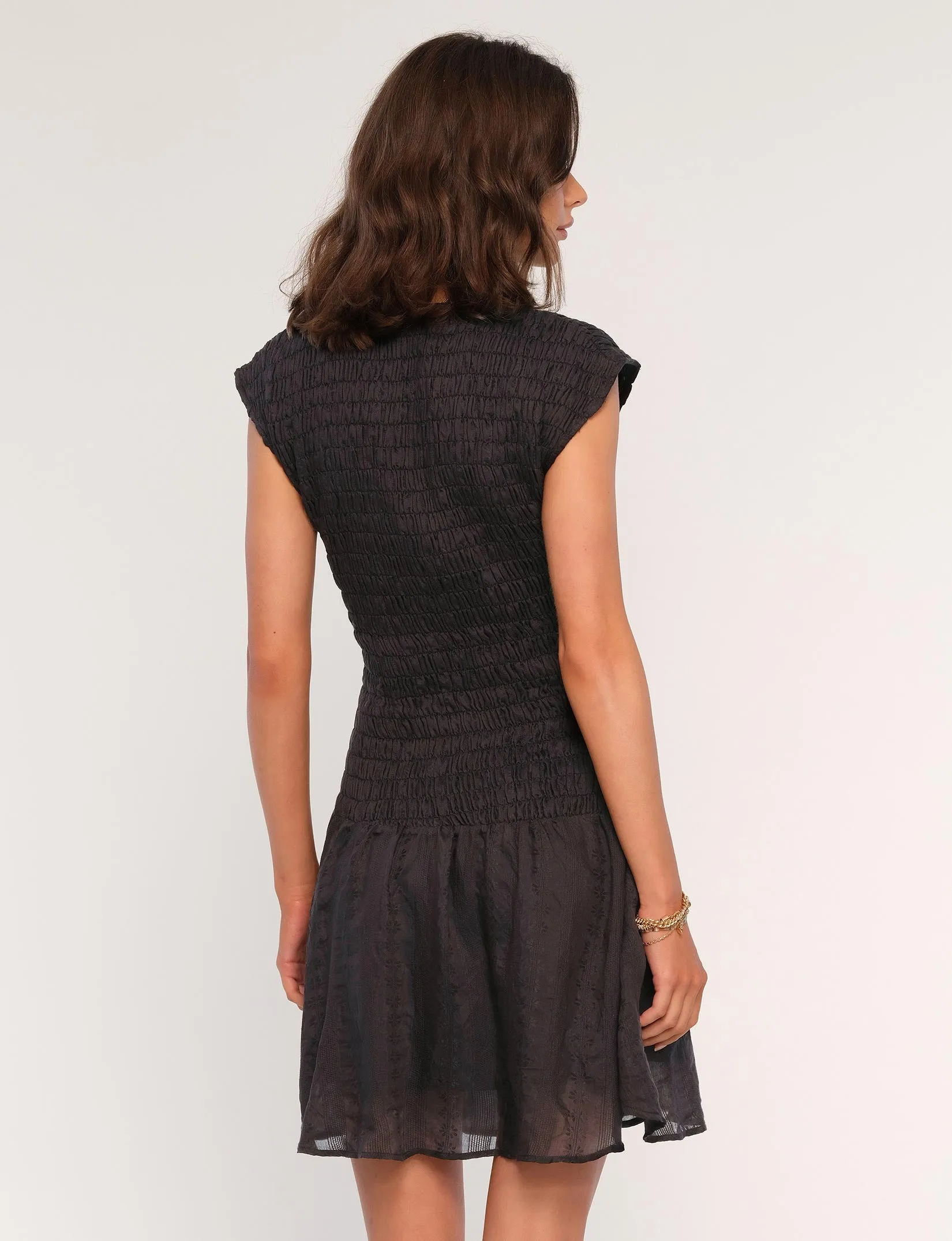 Clasp-Closure Aya Dress