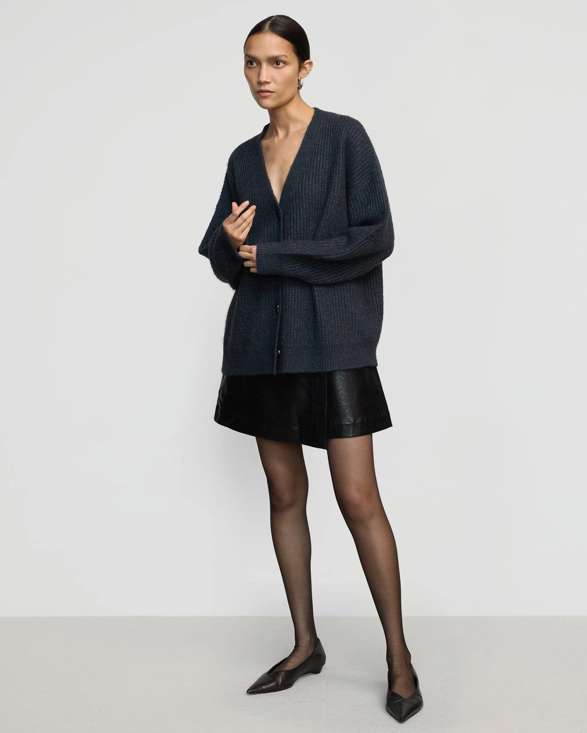 Adley Oversized Cardigan Light Layers