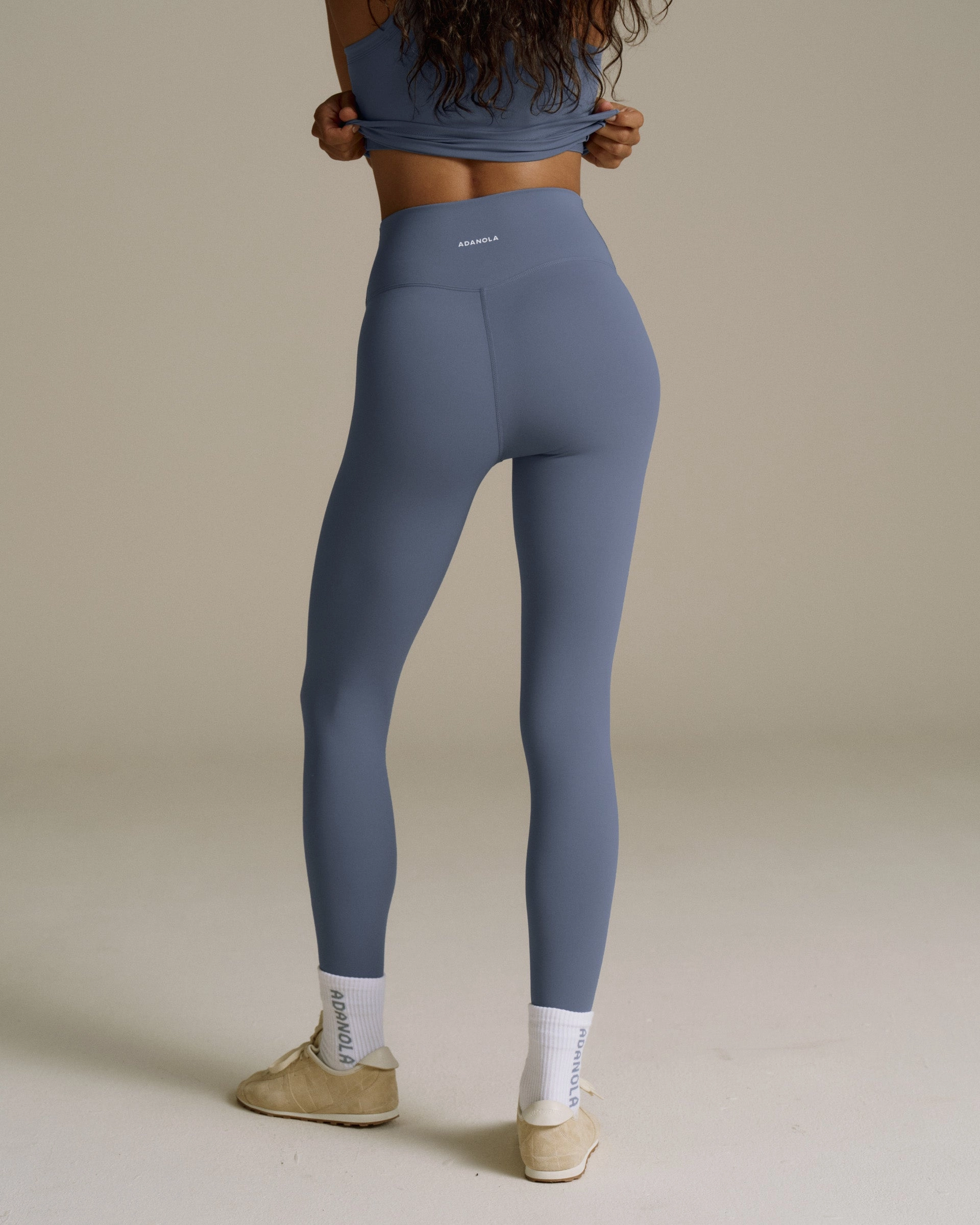 Hot Weather Ultimate Leggings - Slate Blue