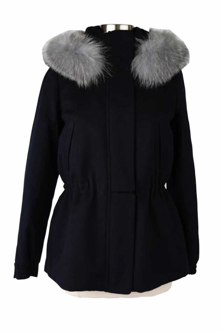 Icery Cashmere Parka w/Fur Hood Odor control