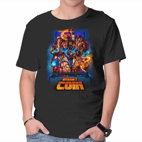 Insert Coin Retro Gaming Sleek Stretch Trendy Casual Wear