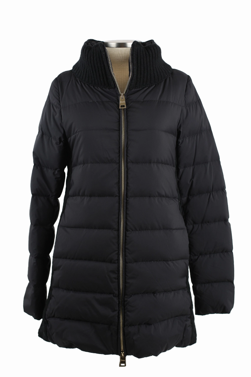 Poly/Wool Quilted Down Coat Anti Static Lining Multi Use Piece