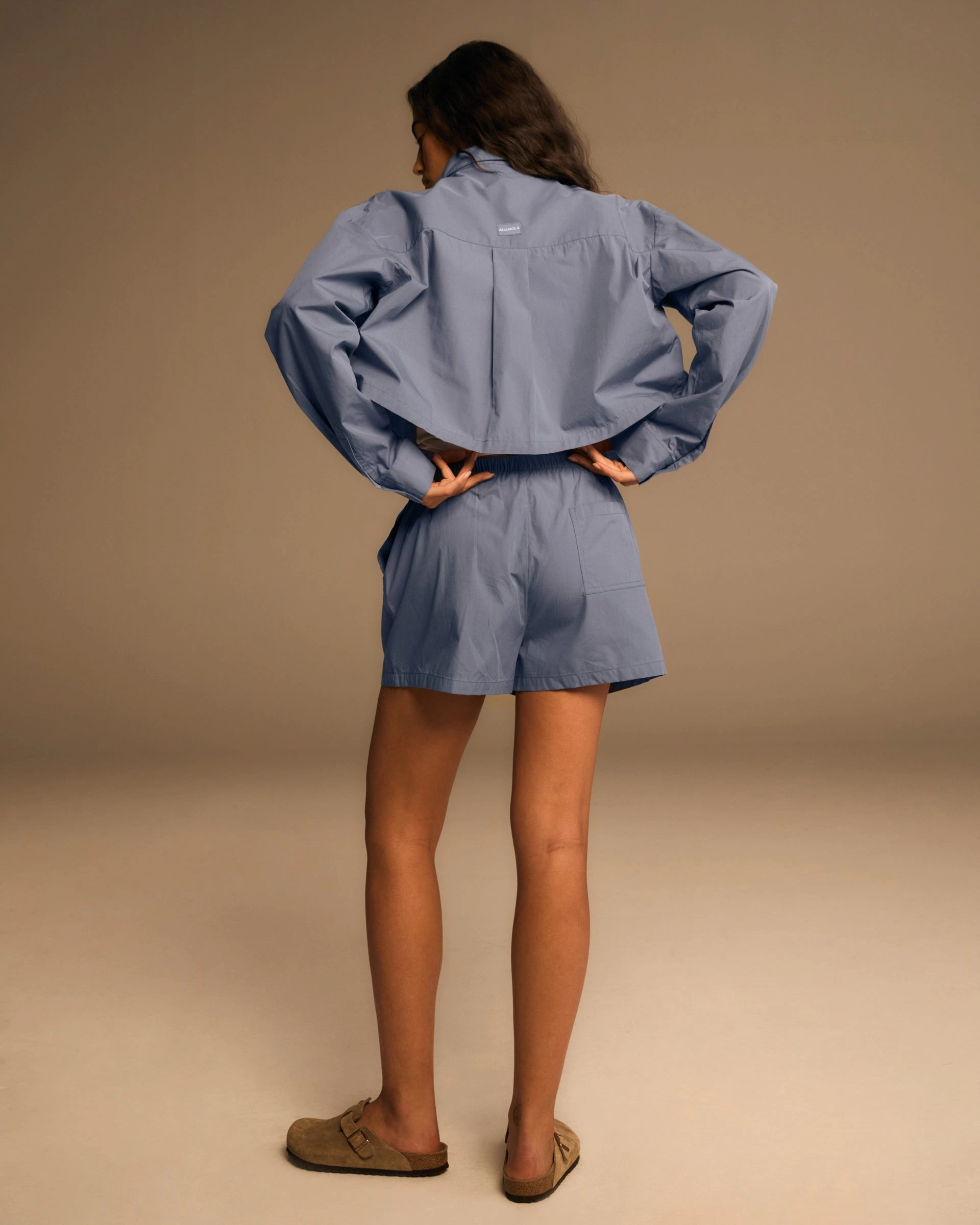 Cotton Boxer Shorts - Blue odor - absorbing sunglasses