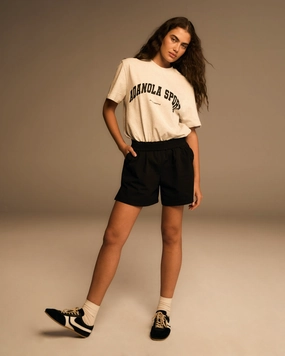 Cotton Shorts - Black ReflectiveAccents