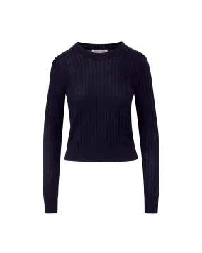 Cheval Merino Wool Sweater Modern Knit Low Impact Production