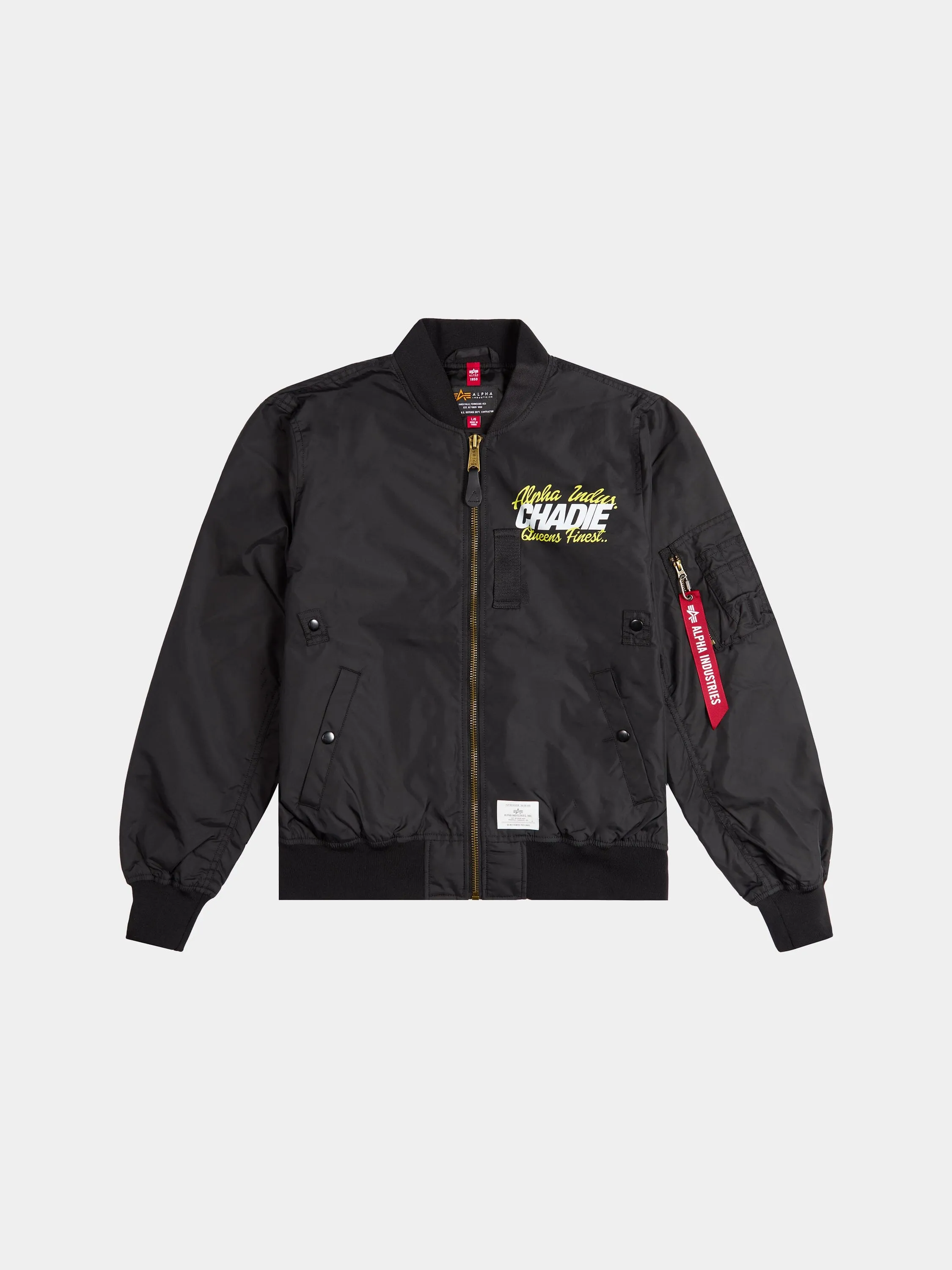 CHADIE X ALPHA NO GUTS NO GLORY L-2B FLIGHT JACKET High End Look