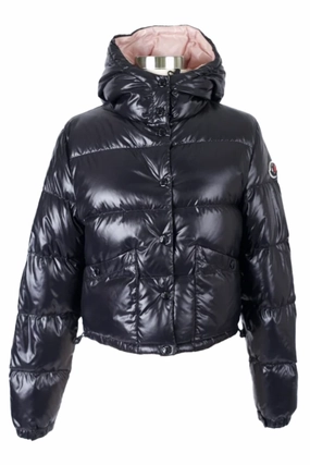 Modular Attachment Loops Cropped Down Puffer Jacket