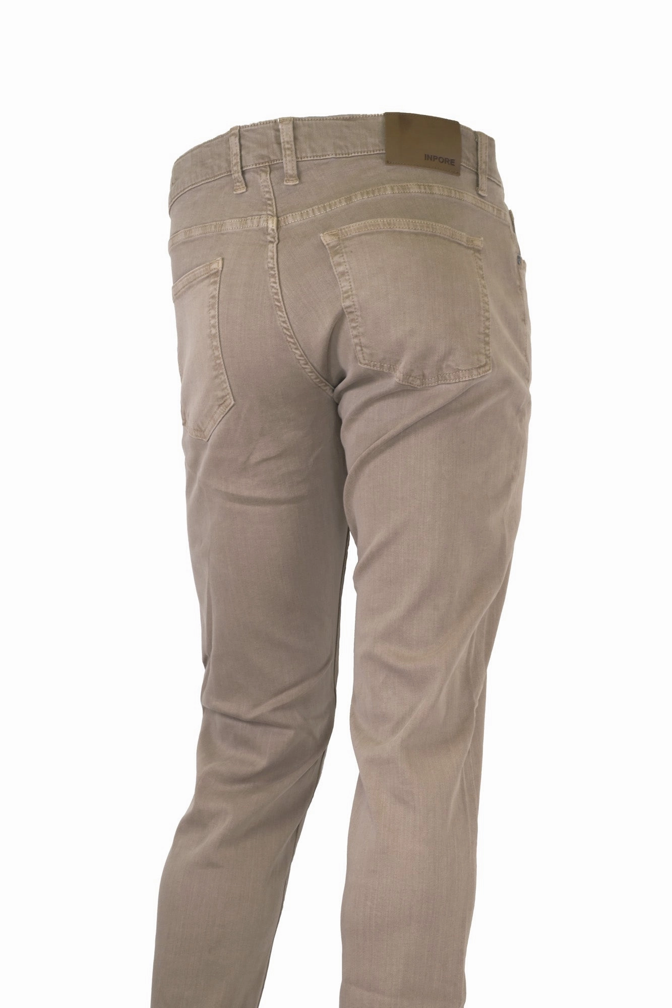 Inpore Jeans - Khaki Neutral Fabric