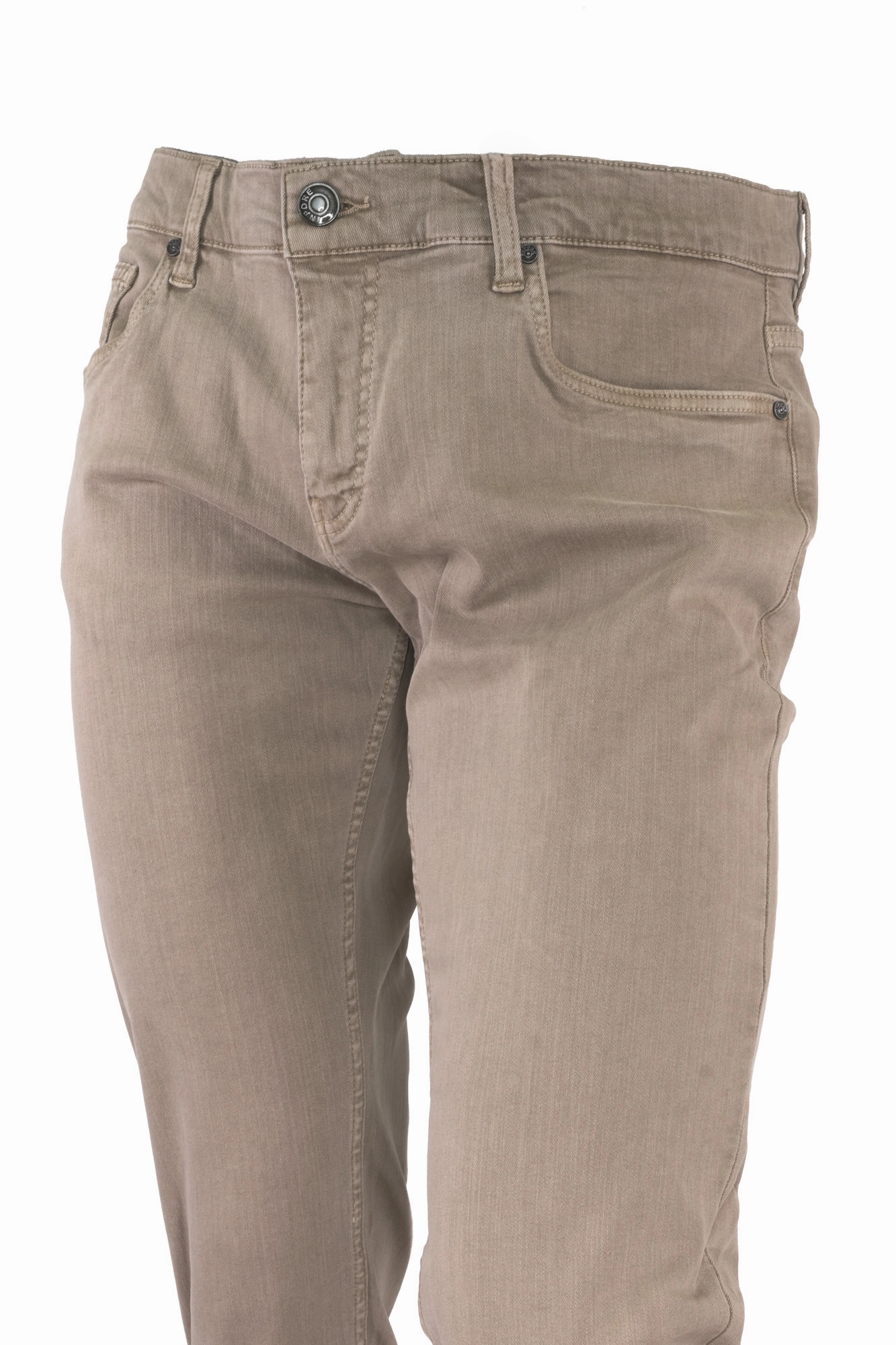 Inpore Jeans - Khaki Distressed Details