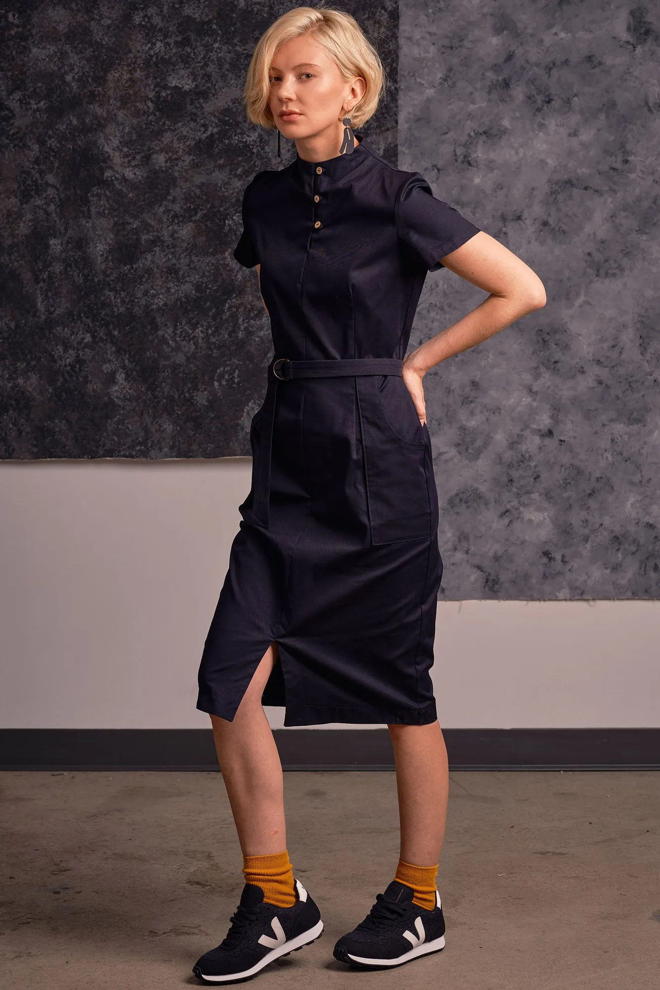 Dahomey Dress Fit Choice Drawstring-Waist