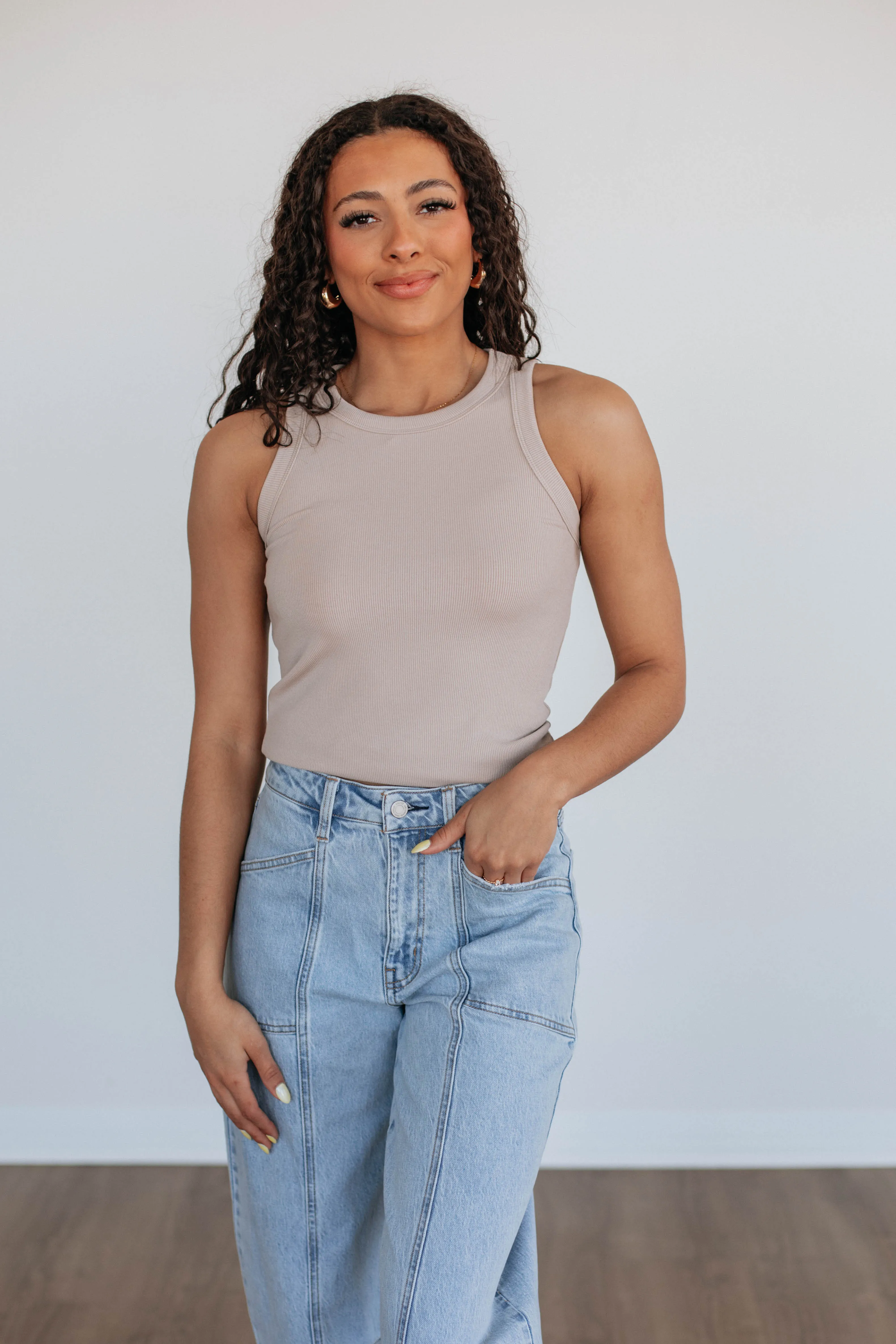 Active Freshness Dixon Ribbed Tank - Shell