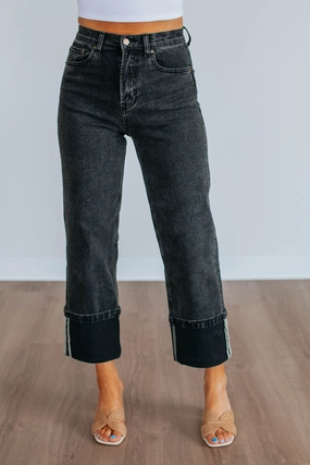 Kleine Cuffed Pants TaglessDesign Tapered ankle