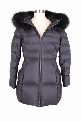 Down Filled Parka w/ Fur Hood Weather Fit Breathable Layer