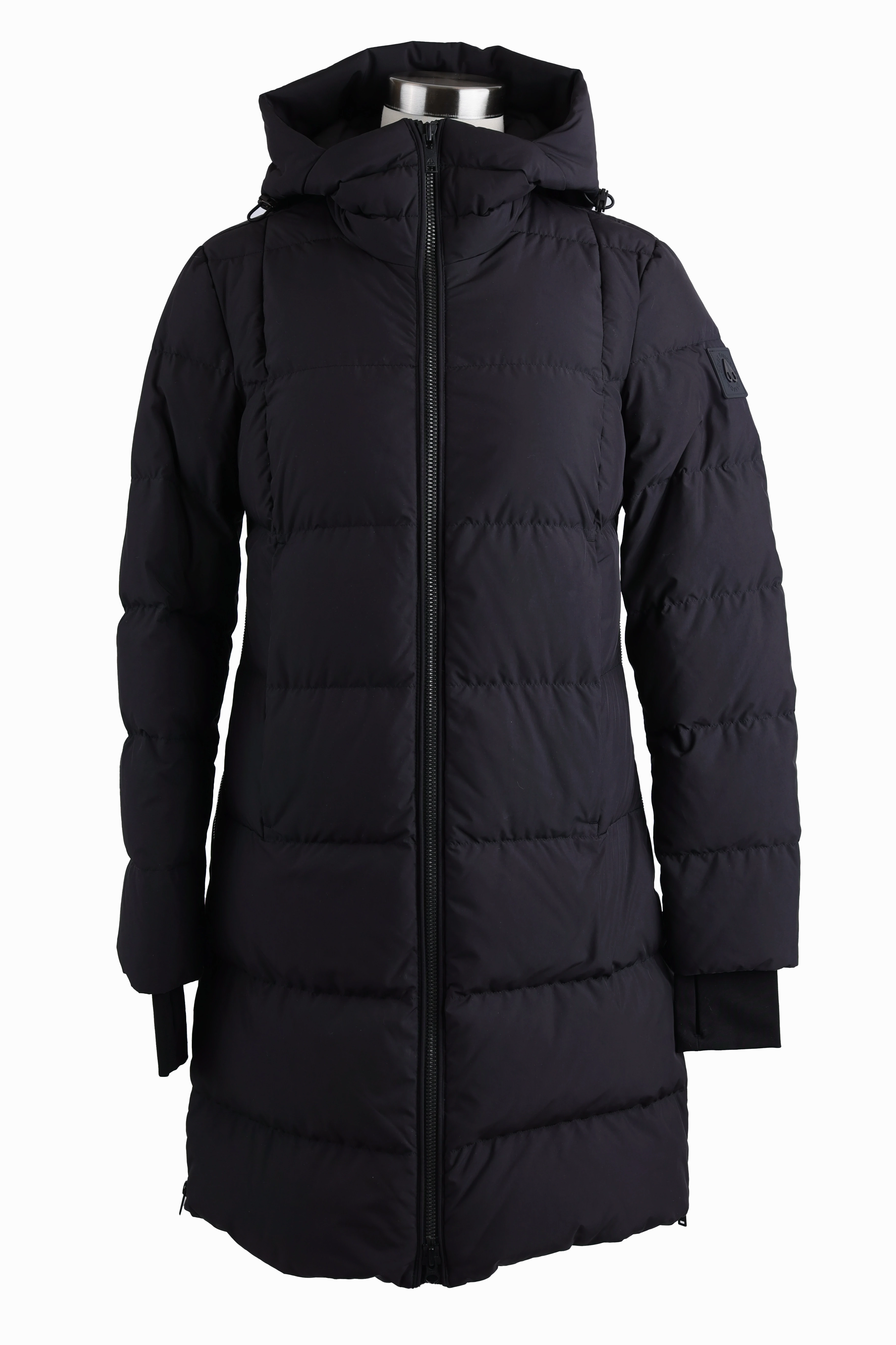 StretchFit Silhouette Down Hooded Parka