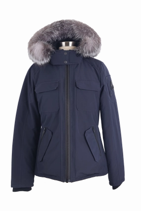 HypoallergenicInnerLayer Down Jacket W/ Fur Hood