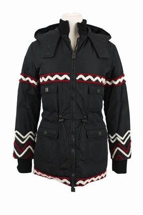 Breathable Technology Down Jacket W/ Logo Emblazoned Zippers