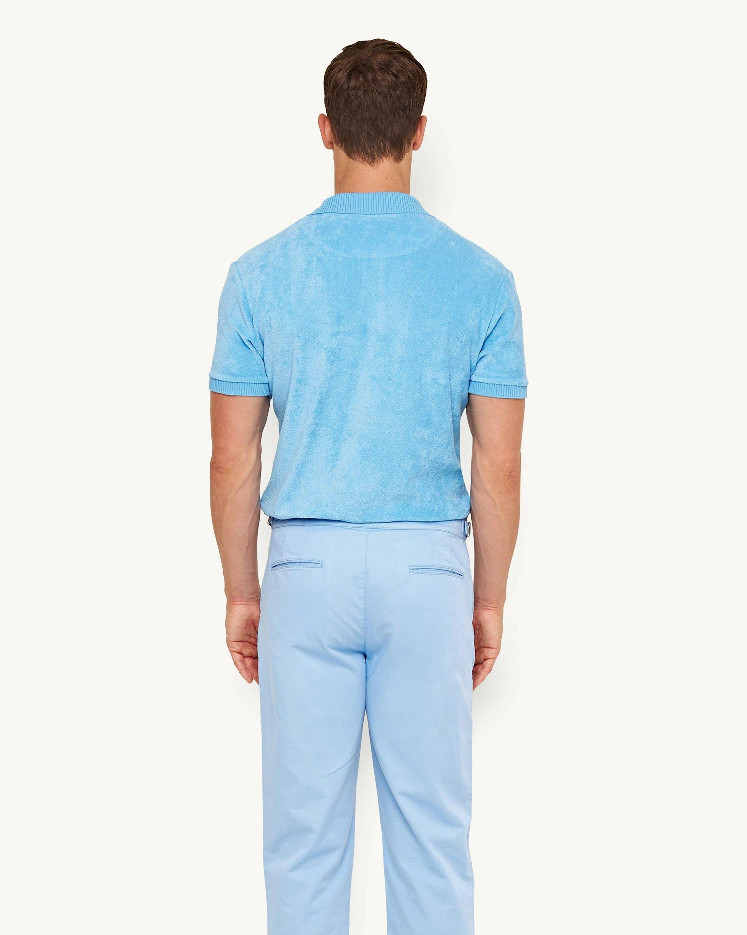 Dr No Towelling Polo Non Iron Finish