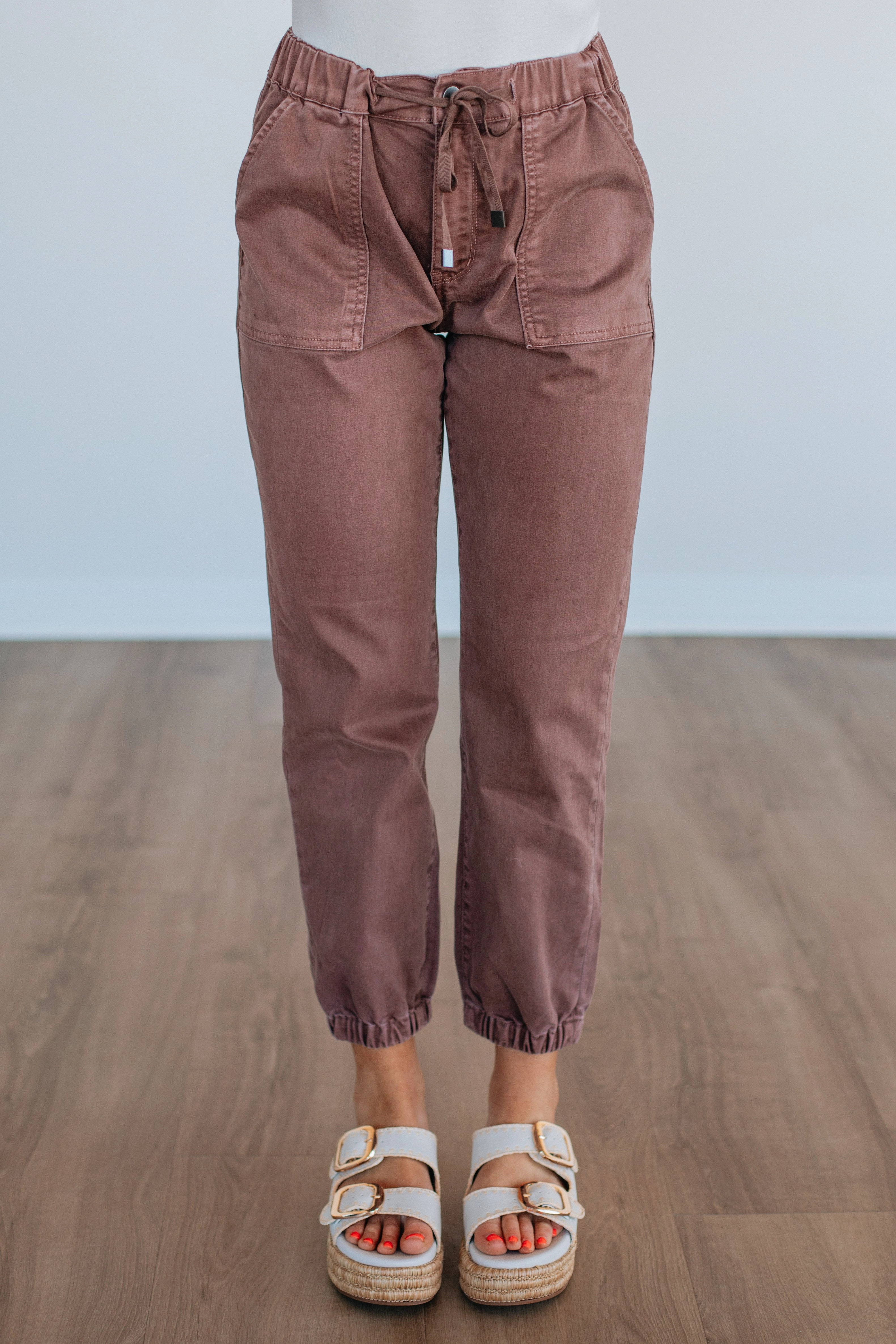 Active Layers Drea Mica Joggers - Cocoa