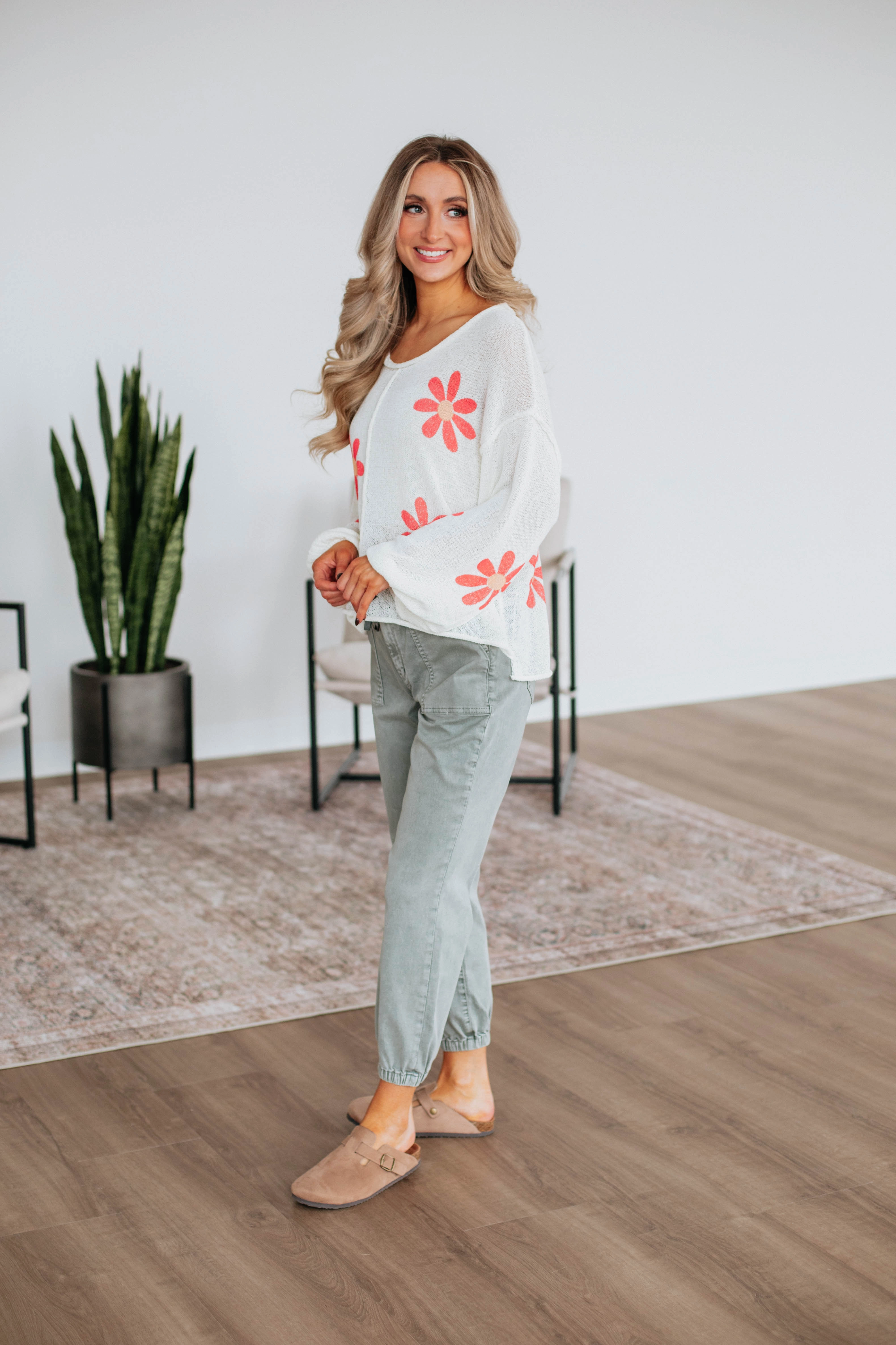 Drea Mica Joggers - Dusty Sage Stylish Comfort Active Design Wear