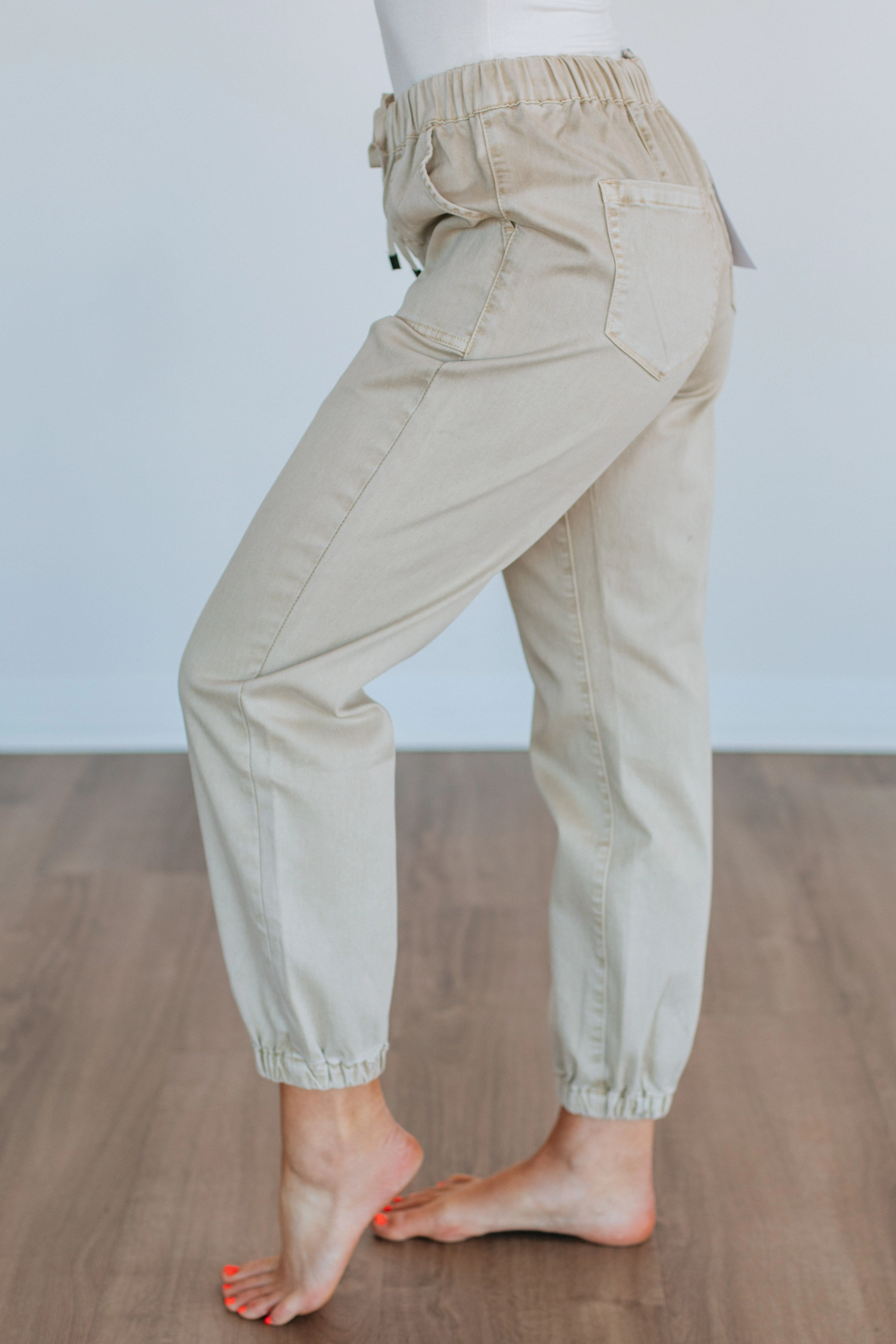 Drea Mica Joggers - Natural ExtendedSizeRange